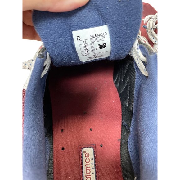 New Balance 574 Mens Retro Low top Sneakers Sz 11 SKU 9651 - Picture 7 of 15